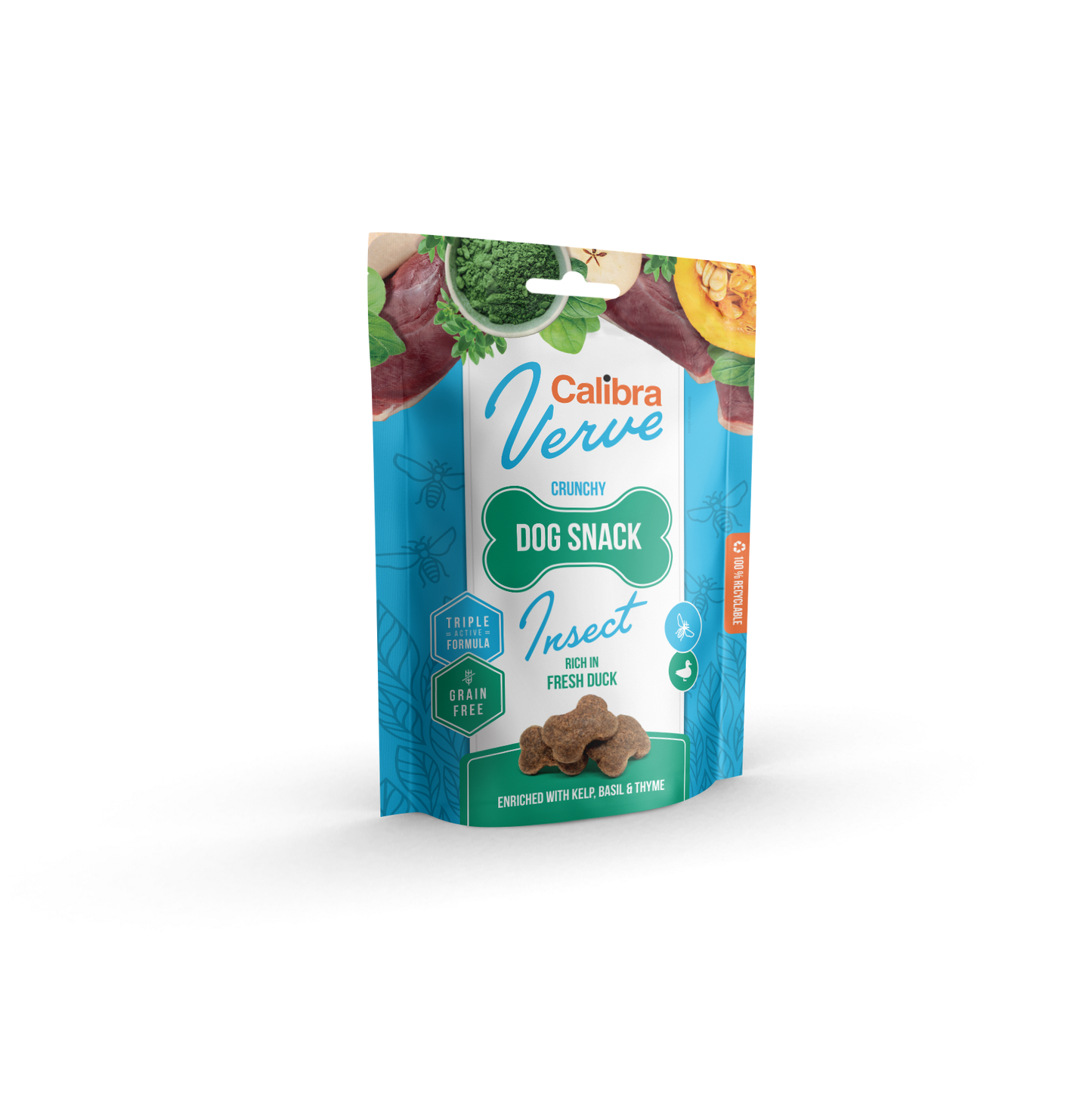 Calibra Dog Verve Crunchy Snack Insekt og and