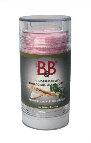 B&amp;B Shampoobar Sheasmör - ginseng