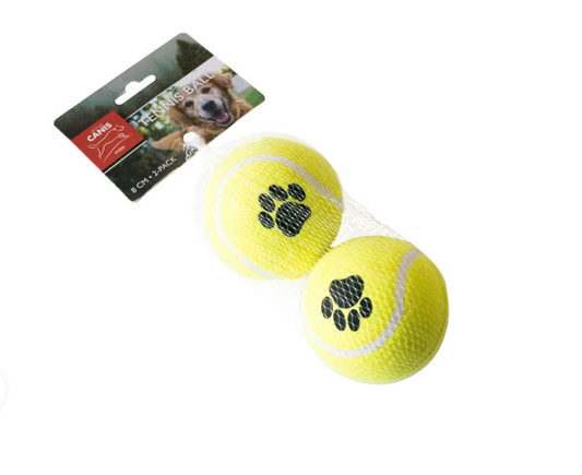 Active Canis Tennisboll 8 cm, 2-pack